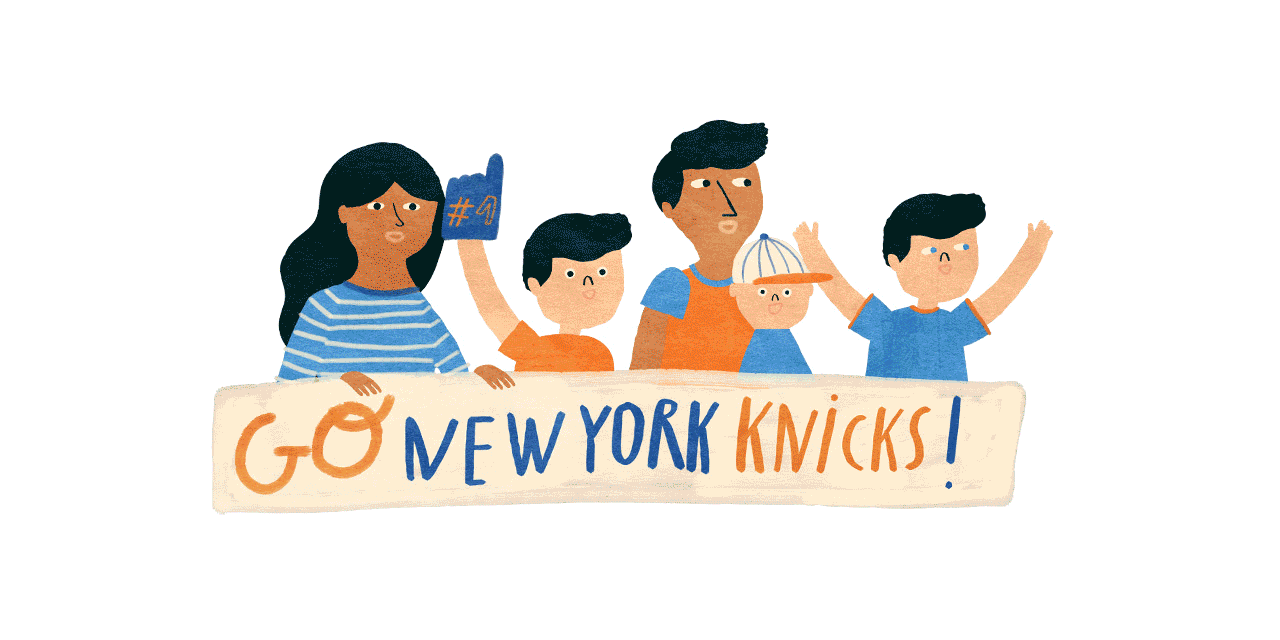 NY com crianças