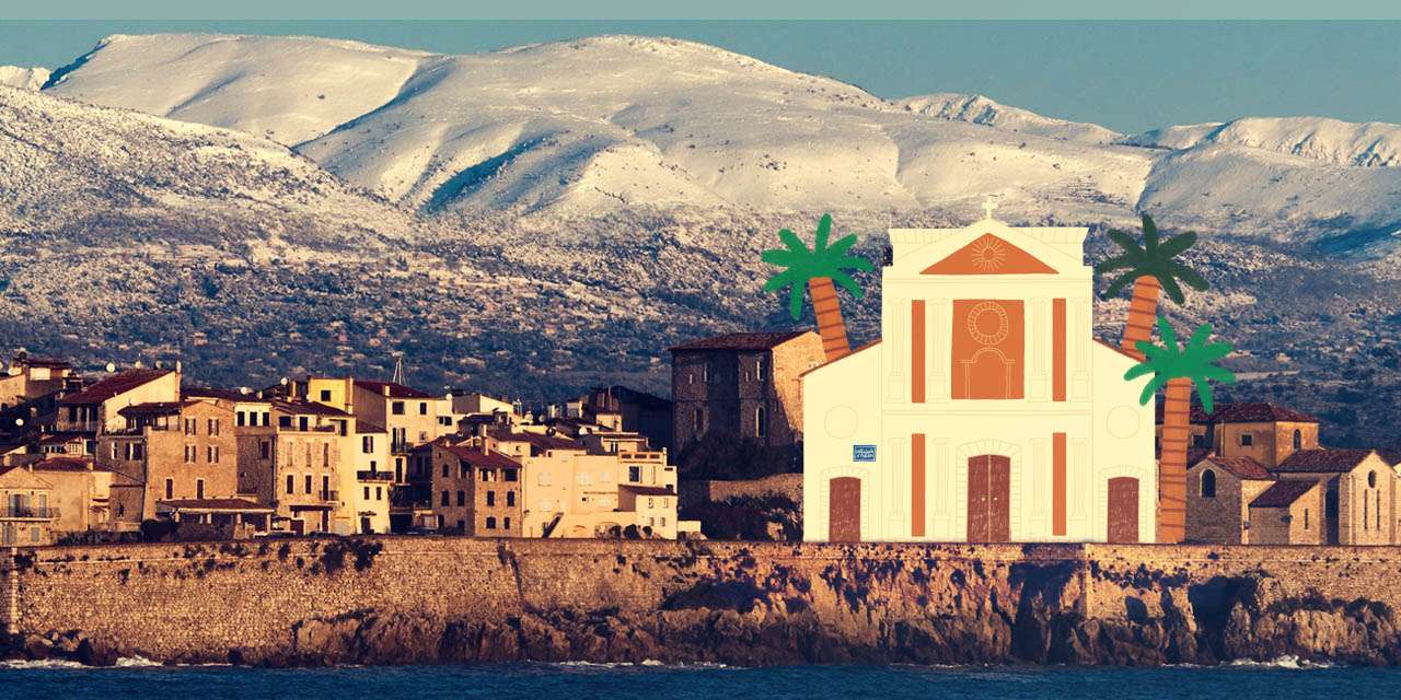 Cap d'Antibes com crianças