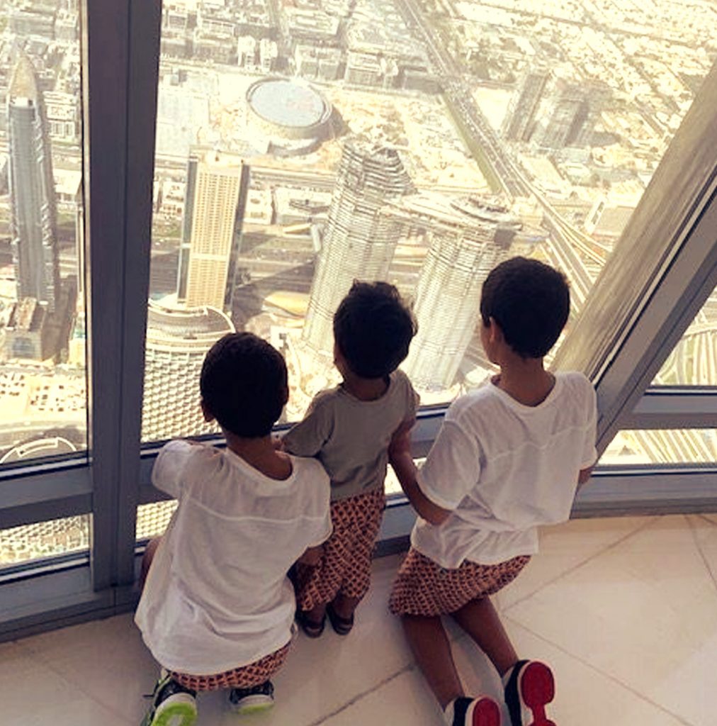Dubai com crianças