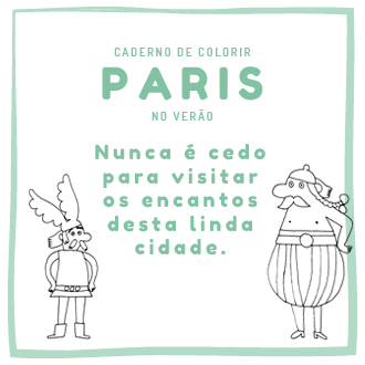 PARIS PARA CRIANÇAS: O CADERNO DE COLORIR